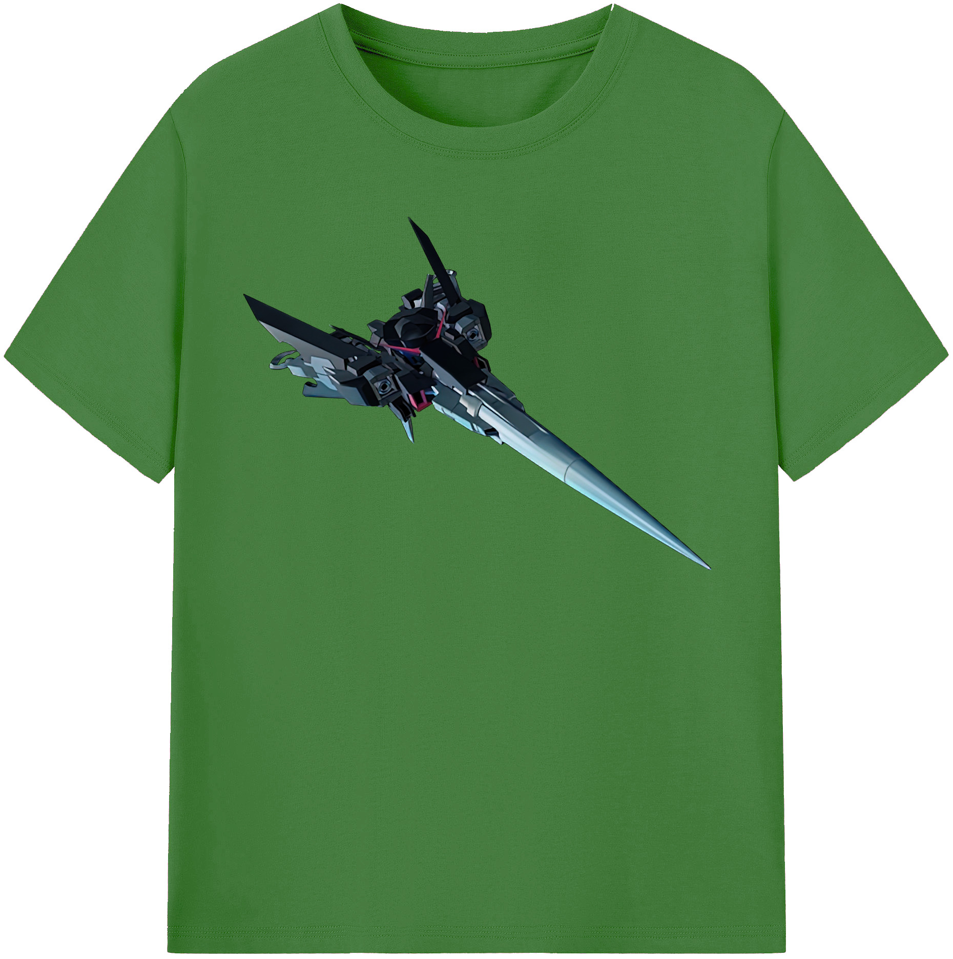 （画像用） 機動戦士ガンダム Mobile Suit Gundam レディースカジュアルプリントTシャツ（綿100％）